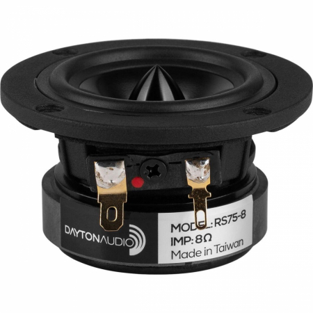 Dayton Audio RS75-8, 3tums mellanregister/fullregister i gruppen Lyd til hjemmet / Bygg selv / Høyttalerelement hos BRL Electronics (860RS758)