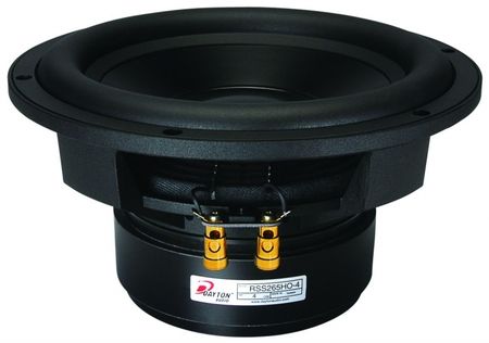 Dayton Audio RSS265HO-4 i gruppen Lyd til hjemmet / Bygg selv / Subwooferelement hos BRL Electronics (860RSS265HO4)