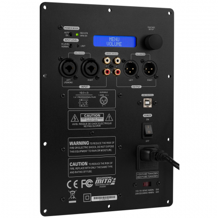 Dayton Audio SPA250DSP i gruppen Lyd til hjemmet / Forsterkere / Subwooferforsterker hos BRL Electronics (860SPA250DSP)