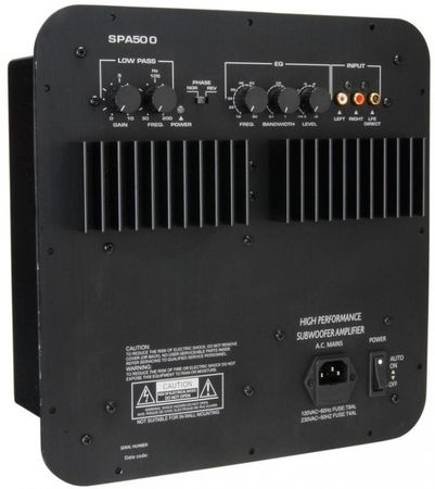 Dayton Audio SPA500 i gruppen Lyd til hjemmet / Forsterkere / Subwooferforsterker hos BRL Electronics (860SPA500)