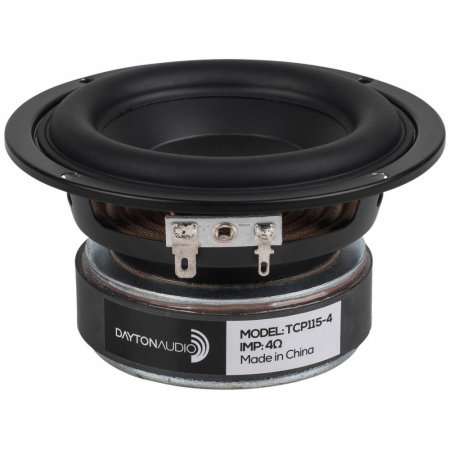 Dayton Audio TCP115-4, 4tums midbas i gruppen Lyd til hjemmet / Bygg selv / Høyttalerelement hos BRL Electronics (860TCP1154)
