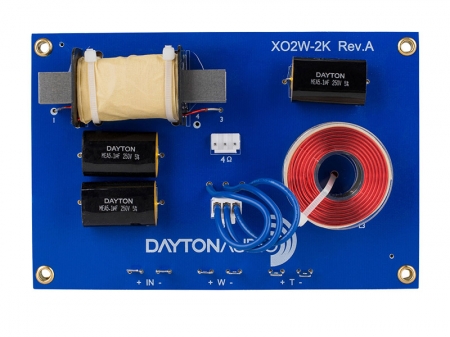 Dayton Audio XO2W-2K i gruppen Lyd til hjemmet / Bygg selv / Delingsfilter hos BRL Electronics (860XO2W2K)