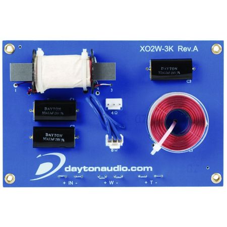 Dayton Audio XO2W-3K i gruppen Lyd til hjemmet / Bygg selv / Delingsfilter hos BRL Electronics (860XO2W3K)