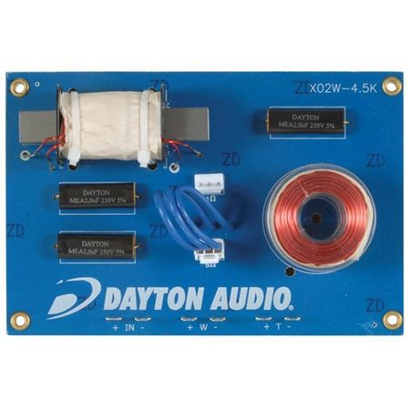 Dayton Audio XO2W-4.5K i gruppen Lyd til hjemmet / Bygg selv / Delingsfilter hos BRL Electronics (860XO2W45K)