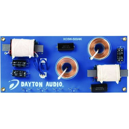 Dayton Audio XO3W-500/4K i gruppen Lyd til hjemmet / Tilbehør / Delingsfilter hos BRL Electronics (860XO3W5004K)