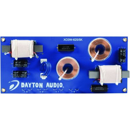 Dayton Audio XO3W-625/5K i gruppen Lyd til hjemmet / Tilbehør / Delingsfilter hos BRL Electronics (860XO3W6255K)
