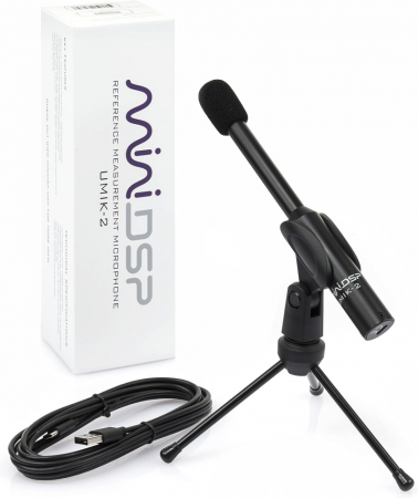 MiniDSP UMIK-2, USB-målemikrofon i gruppen Lyd til hjemmet / Tilbehør / Måle & kalibreringsutstyr hos BRL Electronics (865UMIK2)