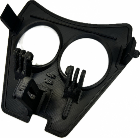Sherco 2024- 3D print Lampfäste Nizled 2xE30F/E40F i gruppen Billyd / LED-Belysning / Enduro / Hva passer til motorsykkelen min / Sherco / 2024- hos BRL Electronics (871191020)