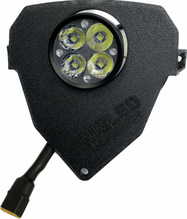 Lampfäste Beta -2019, utan kåpa, NIZLED R40DRL kallvit (40w) i gruppen Billyd / LED-Belysning / Enduro / Hjälmkit & lampkåpor hos BRL Electronics (871BETA19R40D1L)