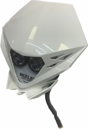 Lampkåpa Beta -2019, vit, NIZLED R40DRL kombo lins kallvit (80w) i gruppen Billyd / LED-Belysning / Enduro / Hva passer til motorsykkelen min / Beta / 2020- / 2-takt hos BRL (871BETAV19R40D)