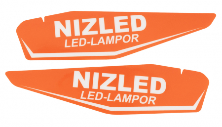 Nizled dekal till handtagsskydd KTM orange par i gruppen Billyd / LED-Belysning / Enduro / Hva passer til motorsykkelen min / KTM / 2024- / 4-takt hos BRL Electronics (871DEKALHANDTAGO)