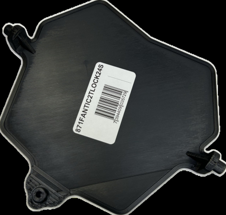 Skyddsplåt lamphus Fantic 2-takt 2024- svart i gruppen Billyd / LED-Belysning / Enduro / Hva passer til motorsykkelen min / KTM / 2024- hos BRL (871FANTIC2TLOCK24S)