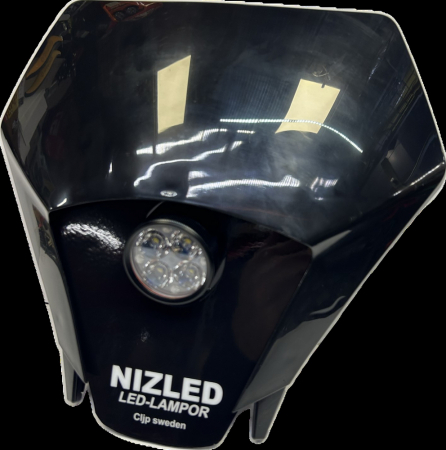 Singelkåpa 40w GASGAS 2024-, svart, NIZLED 1xR40DRL