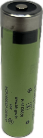 Nizled reserv batteri till Ficklampa, (18650 cell) 3300mah Panasonic i gruppen Billyd / LED-Belysning / Enduro / Hjelmsett hos BRL (871HLF10WBATTERI)