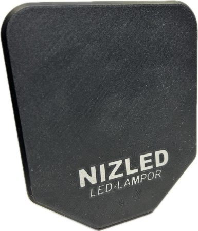 Skyddsplåt lamphus Husqvarna 2024-, svart i gruppen Billyd / LED-Belysning / Enduro / Hva passer til motorsykkelen min / Husqvarna / 2024- hos BRL (871HUSALOCK24S)