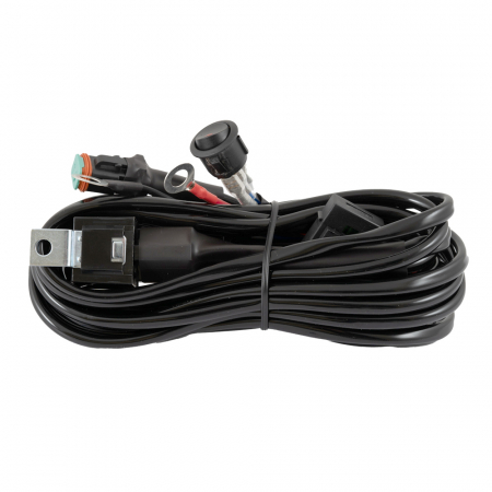 NIZLED kabelstamme med 12V-relé og DT-kontakt i gruppen Billjud / LED-Belysning / Monteringstillbehör hos BRL Electronics (871KABEL2001DT)