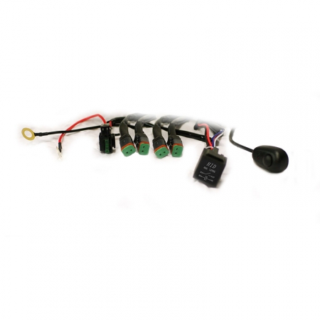 NIZLED LED kabelstam med 4 DT-kontakter för extraljus i gruppen Billyd / LED-Belysning / Monteringstilbehør  hos BRL Electronics (871KABEL4804DT)
