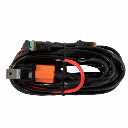 NIZLED 12V Kabelstam til ekstralys, 4x DT-kontakt, 560W maks i gruppen Billyd / LED-Belysning / Monteringstilbehør hos BRL Electronics (871KABEL4804DT)
