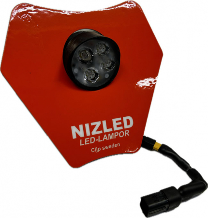 Singelkåpfäste 2,5/50w KTM 2024-, orange, kallvit 1xE406k NIZLED i gruppen Billyd / LED-Belysning / Enduro / Hva passer til motorsykkelen min / KTM / 2024- / 4-takt hos BRL Electronics (871KTM24E40F1)