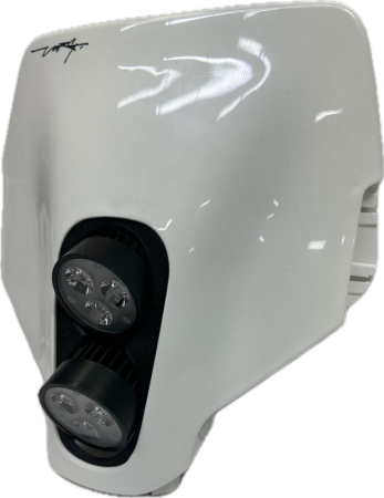 Stark Varg aktiv lampkåpa 2xE30 kallvit, 30watt/6ah vapcell liion batteri, vit i gruppen Billyd / LED-Belysning / Enduro / Hva passer til motorsykkelen min / Stark Varg / 2023- hos BRL (871STARKE2306AH)