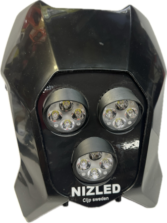 Trippelljus kallvit 120w Triumph 2024-, 3xE406k NIZLED i gruppen Billyd / LED-Belysning / Enduro / Hva passer til motorsykkelen min / Triumph / 2024- hos BRL (871TRIUMPHS24E40F3)