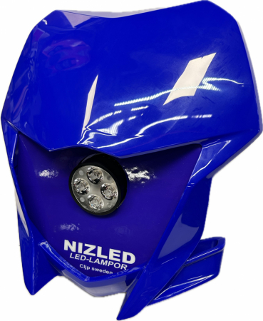 Singel lampkåpa 40w Yamaha YZ/WR 2019-2024, blå, varmvit, 1xE40F5K i gruppen Billyd / LED-Belysning / Enduro / Hva passer til motorsykkelen min / Yamaha / 2019- hos BRL Electronics (871YAMB19E40F15K)