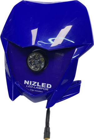 Singelkåpa 40w Yamaha blå 2019-2024, NIZLED R40DRL i gruppen Billyd / LED-Belysning / Enduro / Hva passer til motorsykkelen min / Yamaha / 2019- hos BRL Electronics (871YAMB19R40D1)