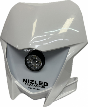 Singel lampkåpa 40w Yamaha YZ/WR 2019-2024, vit, varmvit, 1xE40F5K i gruppen Billyd / LED-Belysning / Enduro / Hva passer til motorsykkelen min / Yamaha / 2019- hos BRL Electronics (871YAMV19E40F15K)