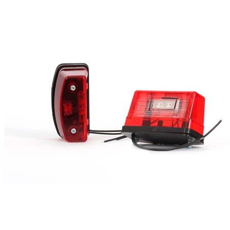 Strands Nsb/Posisjonslys LED Rød.,12-24V i gruppen Billyd / LED-Belysning / LED-lamper / Markeringslys  hos BRL (872800031)