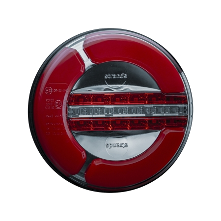 Strands Baklys LED 3 Kamre 12-24V, 142mm Diameter Pos/Back/Dimm i gruppen Billyd / LED-Belysning / LED-lamper / Ryggelys hos BRL (872800154)