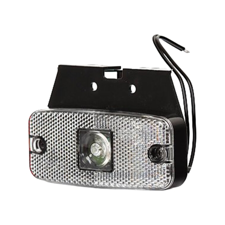 Strands posisjonslys LED 111X50mm Hvit 12-24V, 12-24V E-merket i gruppen Billyd / LED-Belysning / LED-lamper / Markeringslys  hos BRL (872800187)