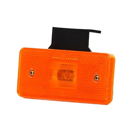 Strands Sido.M Orange 12-24V Med Feste, Og Refleks. Ip68. E-merket. LED i gruppen Billyd / LED-Belysning / Monteringstilbehør / Refleks hos BRL (872800199)