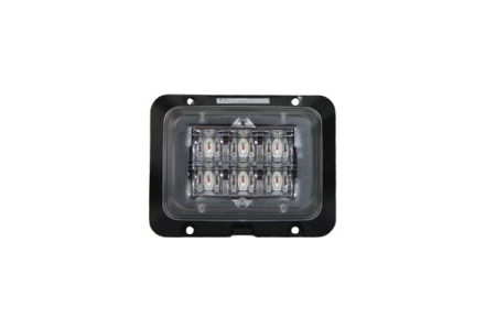 Strands Riktet Blinkelys Rektangulær Oransje LED Plan Montering i gruppen Billyd / LED-Belysning / LED-lamper / Blitzlys hos BRL (872800218)