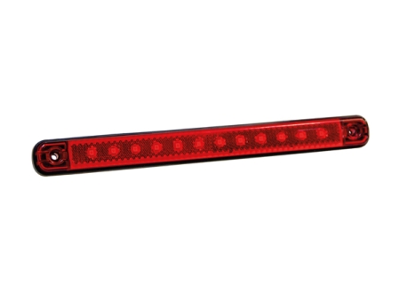 Strands posisjonslys Rød LED M Reflex,12-24V E-merket i gruppen Billyd / LED-Belysning / Monteringstilbehør / Refleks hos BRL (872800258)
