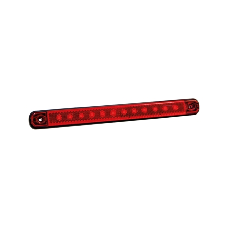 Strands posisjonslys Rød LED M Reflex,12-24V E-merket i gruppen Billyd / LED-Belysning / Monteringstilbehør / Refleks hos BRL (872800258)