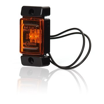 Strands Sidomarkering LED Oransje,12-24V E-merket i gruppen Billyd / LED-Belysning / LED-lamper / Ekstralys hos BRL (872800278)