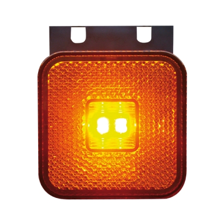 Strands Sidomarkering LED 12-24V, Inkl. Vinkelfeste. E-merket i gruppen Billyd / LED-Belysning / LED-lamper / Ekstralys hos BRL (872800286)