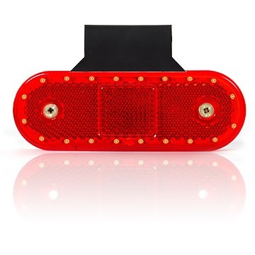 Strands posisjonslys Rød LED 12-24V, Inkl. Vinkelfeste i gruppen Billyd / LED-Belysning / LED-lamper / Markeringslys  hos BRL (872800291N)