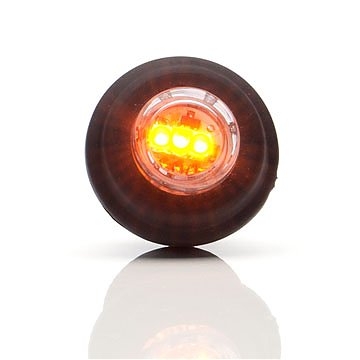Strands Sidomarkering LED 12-24V.,Passer INN I 21Mm Hull. E-merket.Oransje i gruppen Billyd / LED-Belysning / LED-lamper / Ekstralys hos BRL (872800295)