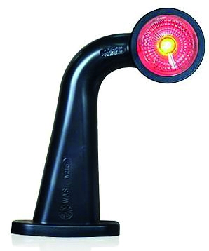 Strands Gummiarm LED 12-24V,(Hvit & Rød) Venstre i gruppen Billyd / LED-Belysning / LED-lamper / Ekstralys hos BRL (872800297V)