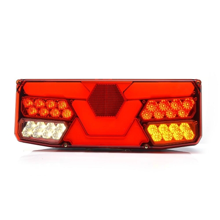 Strands Baklykt 5 Kamre LED Bil Høy,12/24V i gruppen Billyd / LED-Belysning / LED-lamper / Ryggelys hos BRL (87280031102)