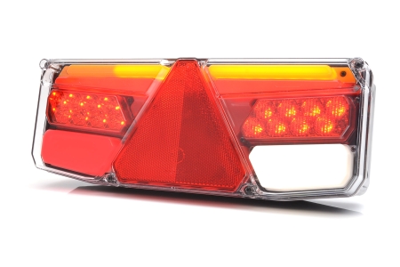 Strands Baklykt Venstre Heng,12-24V Dc, 5 Funk. Ip56. E-Godkjent i gruppen Billyd / LED-Belysning / LED-lamper / Ryggelys hos BRL (87280031302)