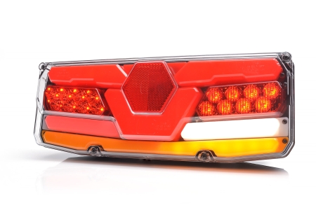 Strands Baklykt Venstre Bil, 12-24V Dc, 5 Funk. Ip56. E-Godkjent i gruppen Billyd / LED-Belysning / LED-lamper / Ryggelys hos BRL (87280031402)