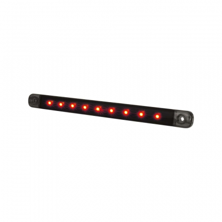 Strands Dark Knight Slim Positionslys 9LED, Røde LED, Klart Glass i gruppen Billyd / LED-Belysning / LED-lamper / Markeringslys  hos BRL (872800333)