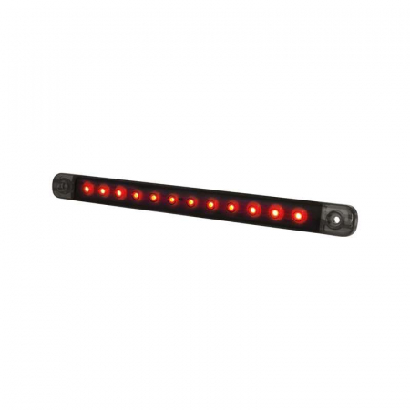 Strands Dark Knight Slim Bak/Brems LED, Rød LED, Klart Glass i gruppen Billyd / LED-Belysning / LED-lamper / Ryggelys hos BRL (872800335)