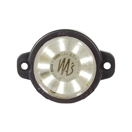 Strands posisjonslys hvitt rundt, klarglass. 12-24V i gruppen Billyd / LED-Belysning / LED-lamper / Markeringslys  hos BRL (872800375N)