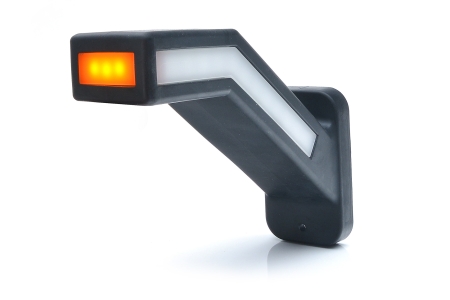 Strands Gummiarm Lang Høyre - Dyn. Blink,12-24V Dc, Ip66/68, E-Godkjent i gruppen Billyd / LED-Belysning / LED-lamper / Ekstralys hos BRL (872800384)