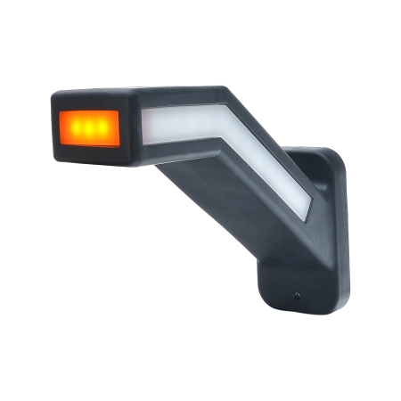 Strands Gummiarm Lang Høyre - Dyn. Blink,12-24V Dc, Ip66/68, E-Godkjent i gruppen Billyd / LED-Belysning / LED-lamper / Ekstralys hos BRL (872800384)