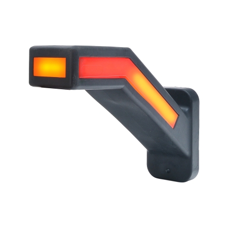 Strands Gummiarm Lang Venstre - Dyn. Blink,12-24V Dc, Ip66/68, E-Godkjent i gruppen Billyd / LED-Belysning / LED-lamper / Ekstralys hos BRL (872800385)