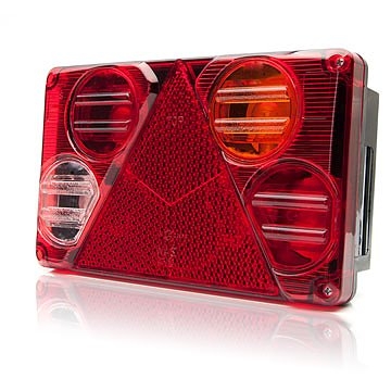 Strands Baklys Tilhenger 5-Kammer Høyre, Lxhxd 233X143X55Mm i gruppen Billyd / LED-Belysning / LED-lamper / Ryggelys hos BRL (872800397H)